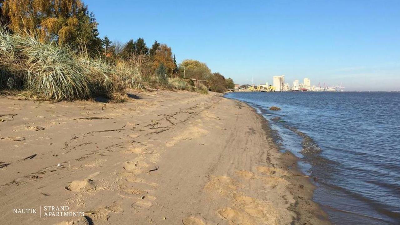 Nautik Strandapartments Luxuswohnung Atlantik Brake  Bagian luar foto